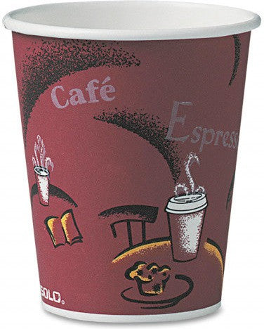 Dart Container - 10 Oz Printed Diamond Beverages Paper Cup - 410T-157129