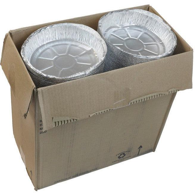 Pactiv Evergreen - 8" Novelis Round Aluminium Container, 250/Cs - Y52830