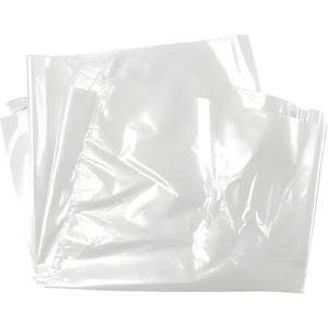Olympic Plastics - 26" x 36" Clear Regular Strength Garbage Bag, 250/Cs - 020660