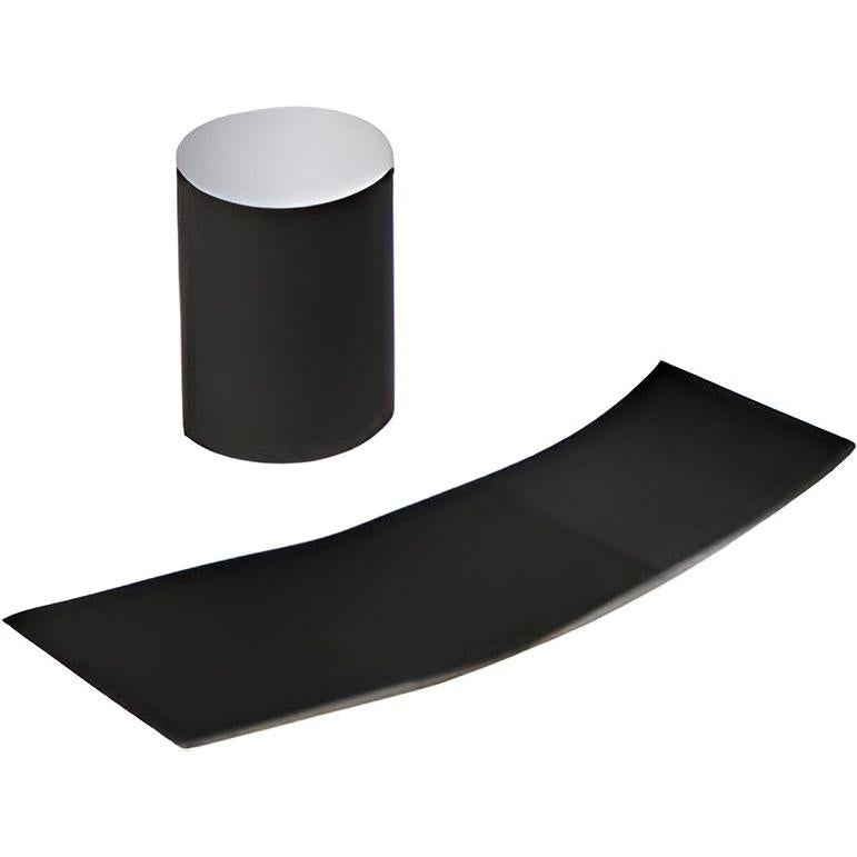 Royal Paper - 1.5" x 4.5", 2.5M, Black Napkin Band Speciality Food Service Supplies, 2500 Per Package - N9S305
