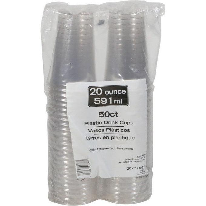 Pactiv Evergreen - 20 Oz Clear "A" Size Recycled Plastic Cold Dink Cup, 600/cs - YP20CA
