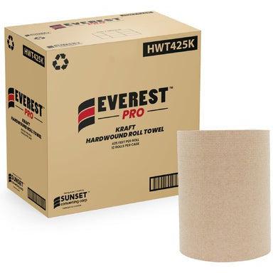Everest Pro - 425 Feet Kraft Roll Towel, 12 Rl/Cs - HWT425K
