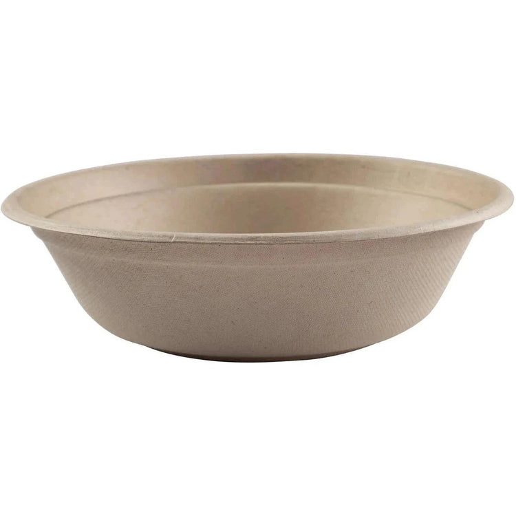 Hy-Pax - 32 Oz Tan Compostable Bowl, 4/75/Pk - TB-32