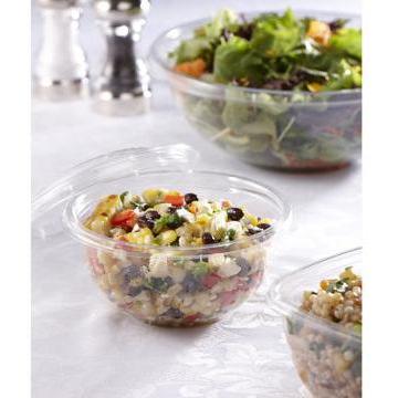 Sabert - 16 Oz Clear Round Plastic Bowl, 500/Cs - 12016A500