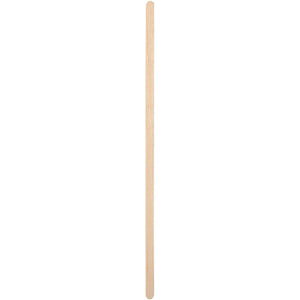Hy-Stix - 7" Wooden Round End Coffee Stirrers , 1000/Box - 80-414C