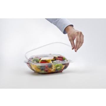 Sabert - 32 Oz Medium M Square Bowl, 300 Per Case - 18032TR