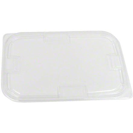 Sabert - Clear Lid for 36 oz. Two-Compartment and 26 oz. Three-Compartment Large Snack Box, 300/cs - 584620B300N