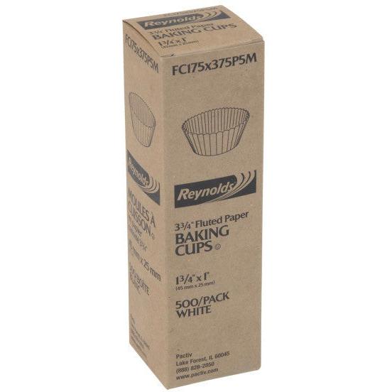 Pactiv Evergreen - 1.25 Oz Paperboard Baking Cups, 500/tb - FC175X375P5M