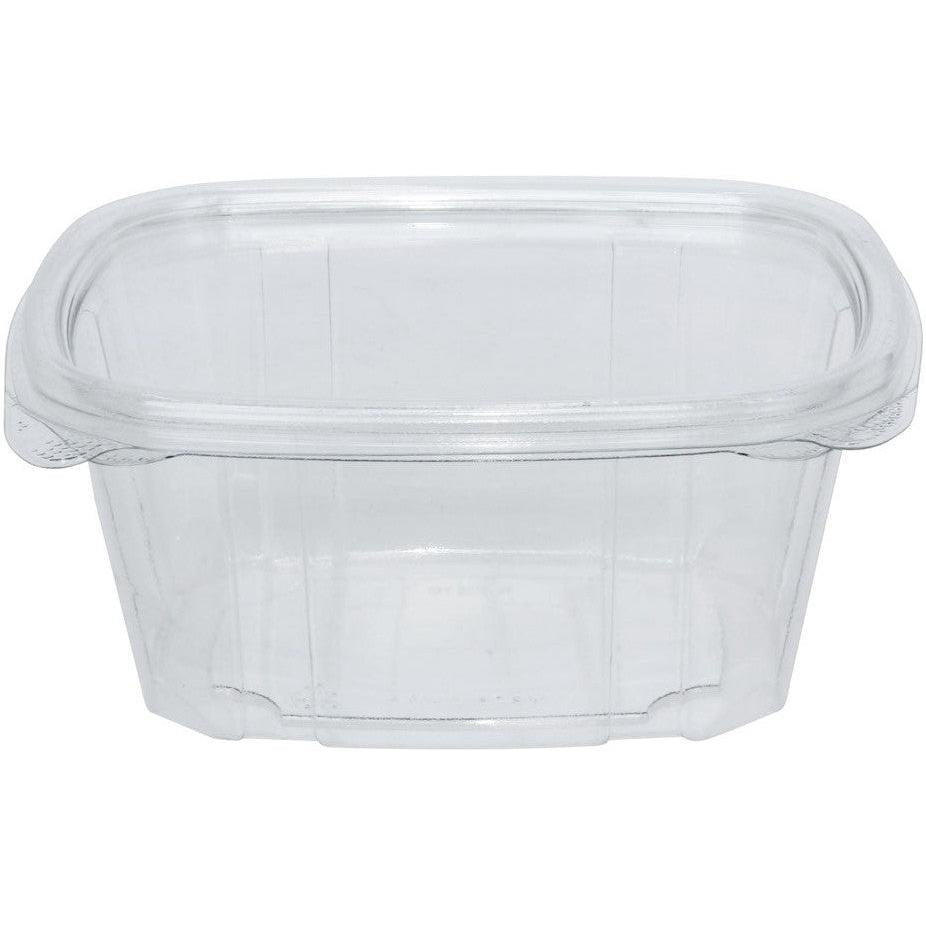 Tilton Plastic - 16 Oz Clear Hinged Deli Container, 300/Cs - R416