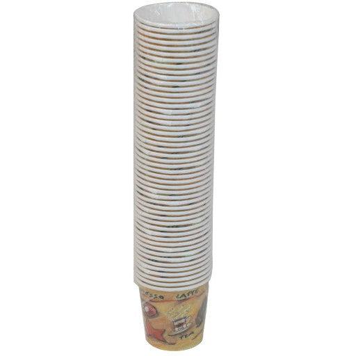 Pactiv Evergreen - 9 Oz Paper Coffee Revolution Design Hot Drink Cups, 1000/Cs - D9HCREV