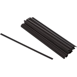 Hy-Stix - 7" Plastic Brown Flat Coffee Stirrer, 850/Box - HSCS-7BR