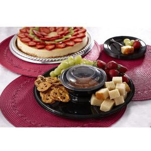 Sabert - Clear Round Dome Lid Fits For 12008A500, 92012A500, 12016A500 Plastic Bowls, 500/Cs - 52016A500