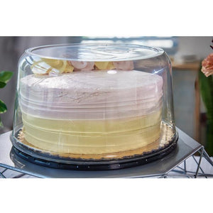 Pactiv Evergreen - Black Base for 8" Cake Container - Y10B