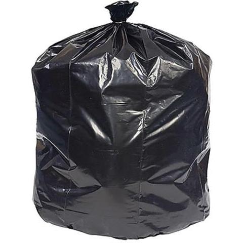 RiteSource - 30" x 38" Regular Black Garbage Bags, 250/cs - 3038RB