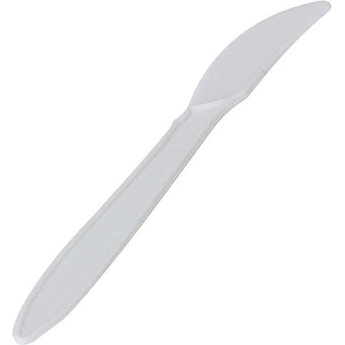 RiteWare - White Medium Polypropylene Knives Weight Cutlery, 1000/Cs- C2102