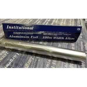 Wohler Canada - 45cm x 100m Aluminum Foil Rolls- 45100WOR