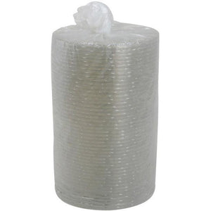 Pactiv Evergreen - Clear, Flat Heavy Duty Plastic Lid for 7" Round Deli Tub, 300/Cs - 7FLHD