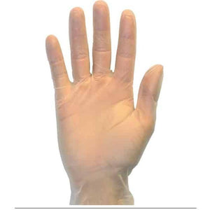 Ralston CanSafe - X Large Clear PF Medical Grade Vinyl Gloves, 100/BX - GVEP-XL-1C
