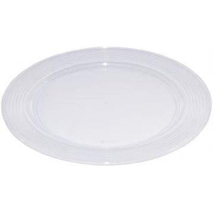 Sabert - 7.5" Round Clear Platter, 216/Cs - 1008R