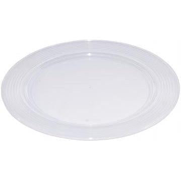 Sabert - 7.5" Round Clear Platter, 216/Cs - 1008R