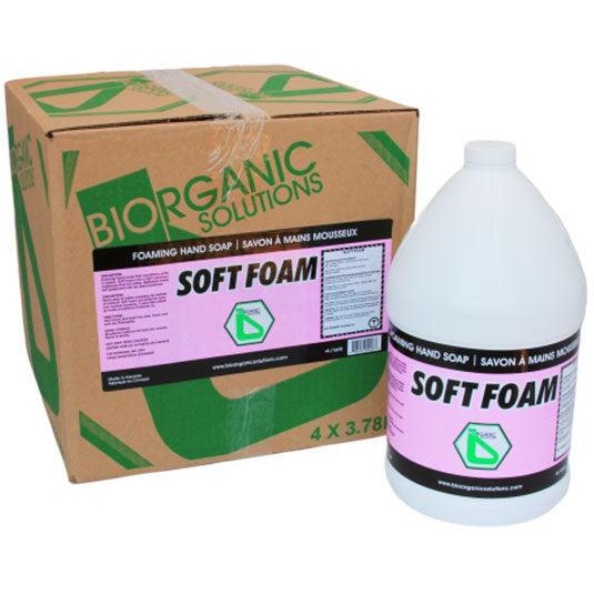 Soft Foam - 4 Liters Foaming Unscented Hand Soap, 4/Cs - 395440
