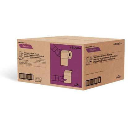 Cascades Tissue Group - 500 Sheets Select 2 Ply Toilet Tissue 96 Rl/Cs - B041