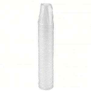 Winsham Fabrik - 8 Oz Individually Wrapped Paper White Hot or Cold Cup, 500/Cs - MRC23355
