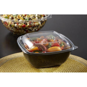 Sabert - 9" Clear Square Lid Fits with Plastic Containers, 150 Per Case - 52900B150