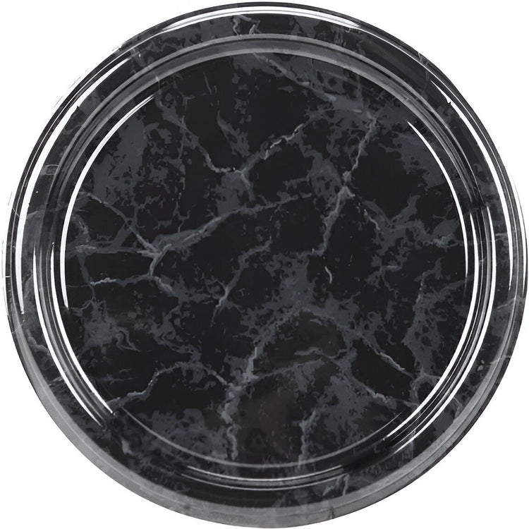 Sabert - 16" Marble Flat Tray with Lid Combo, 50/cs - C816