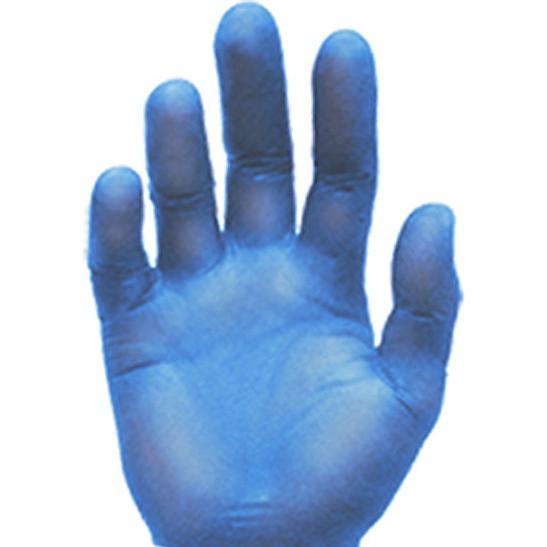 RONCO - Medium Blue Vinyl Gloves, 100/bx - 2133BF