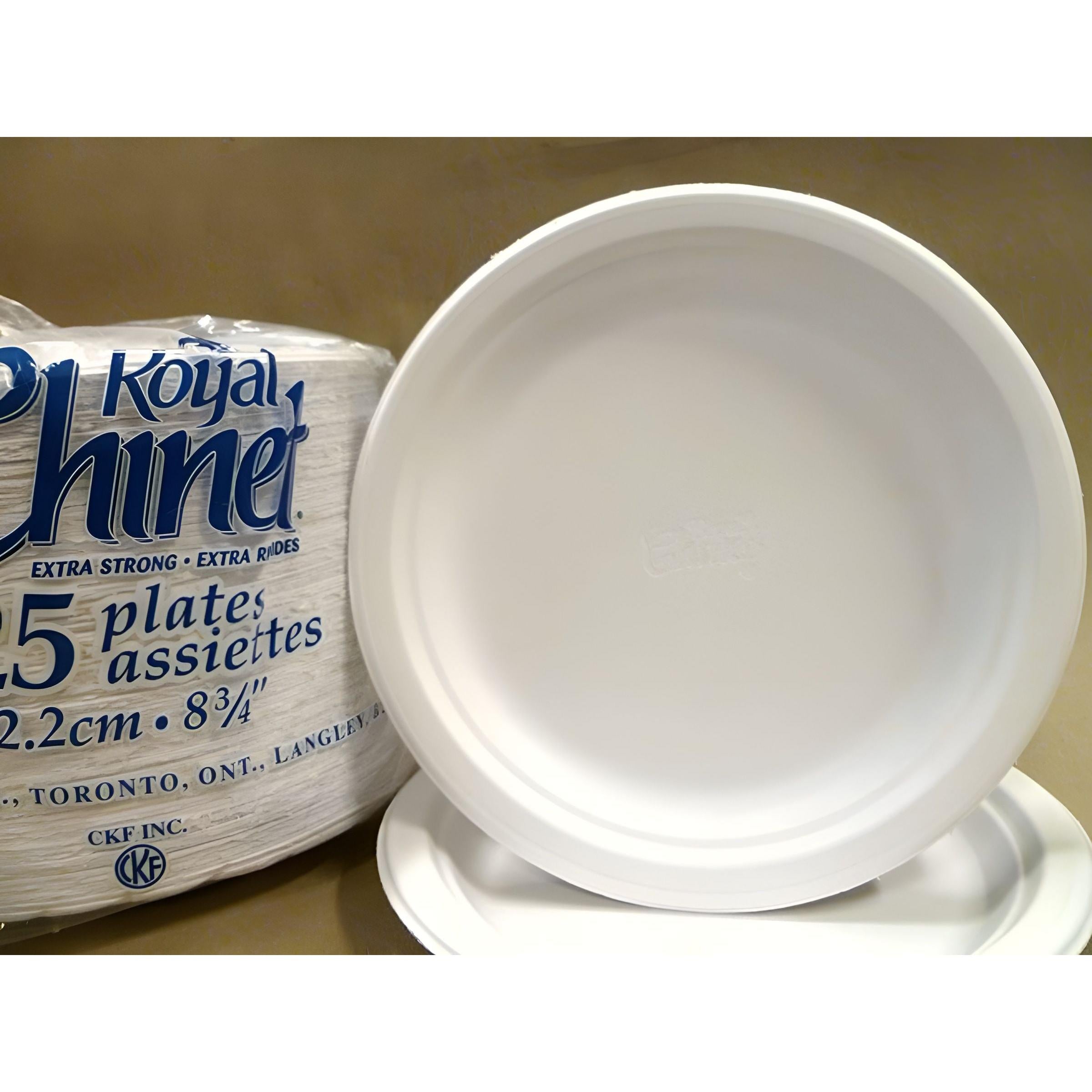 CKF Inc. - 8.75" Chinet Paper Plates, 500/cs - 22009