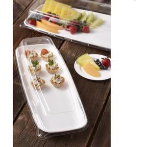 Sabert - Clear High Dome Lid Fits For 9322 Mozaek Plastic Platters, 25/Pc - 5622