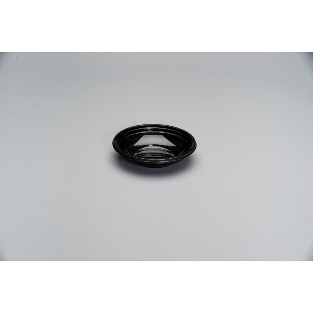 Genpak - 24 Oz Plastic APET Black Bowls, 200/Cs - CW024-3L