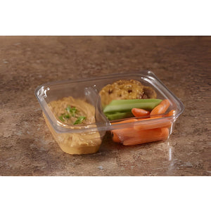 Sabert - Clear Flat Lid Fits For 169572B450 Plastic Containers, 450/Cs - 569570B450