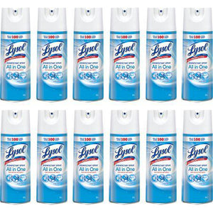 Lysol - 350 gm Crisp Linen Disinfectant Sprayer Bottles, 12/Case - 58344052