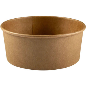 Hy-Pax - 32 Oz Paper Kraft Bowl, 50 x 12/Cs- HPE-PBWL32