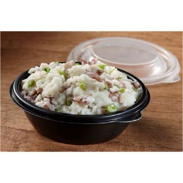 Sabert - Clear Dome Lid for 8, 12, 16 Oz Small Round Containers, 500/cs - 52571B500