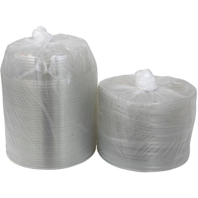 Pactiv Evergreen - 10.25" Plastic 4 Compartment Platter, 72/Cs - YYPP0531