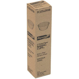 Pactiv Evergreen - White Paperboard Baking Cups, 500/tb - FC125X2938