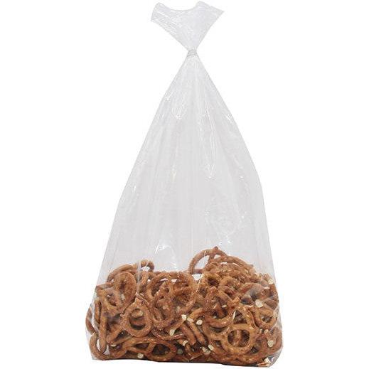 RiteSource - 8" + 4" x 20" Clear 12 lb Poly Bags, 500/bx - GP12