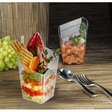 Fineline Settings - 2.2 Oz Clear Plastic Tiny Trifles Bowl, 200/cs - 6407-CL