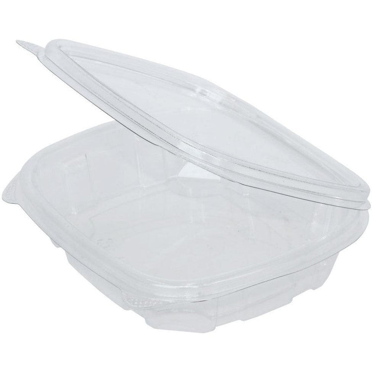 RitePak - 8 Oz Clear Hinged Deli Container, 200/cs - DH08