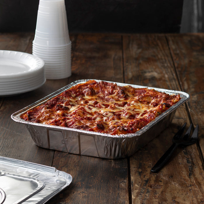 Pactiv Evergreen - Half- Size Deep Aluminum Steam Table Pan, 100/Cs - Y6132XH