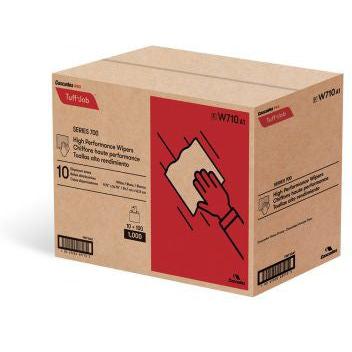 Cascades Tissue Group - 9.75" x 16.75" Like Rags Wipers 1 ply Wipers, 10bx/cs - W710