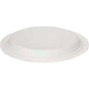 RiteEarth - 6.75" Bagasse Round Plate, 500/cs - P070