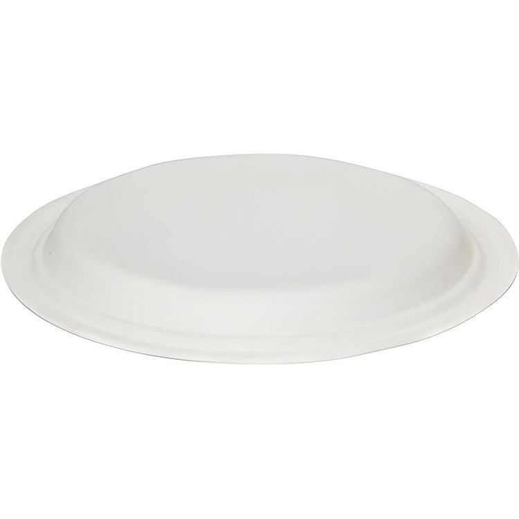 RiteEarth - 6.75" Bagasse Round Plate, 500/cs - P070