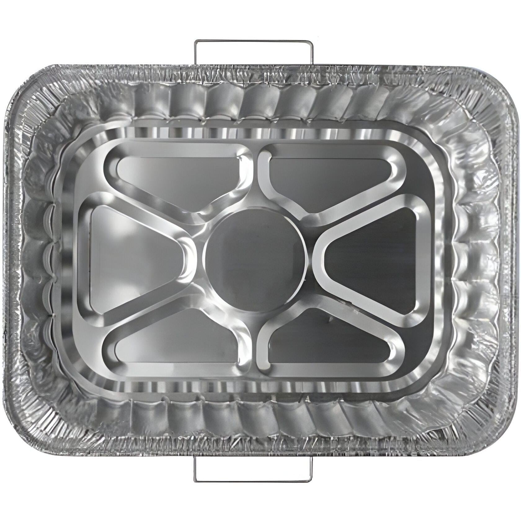 HFA - Large Aluminum Oblong Rack Roaster with Handle, 50/Cs - 2371-50