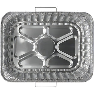 HFA - Large Aluminum Oblong Rack Roaster with Handle, 50/Cs - 2371-50