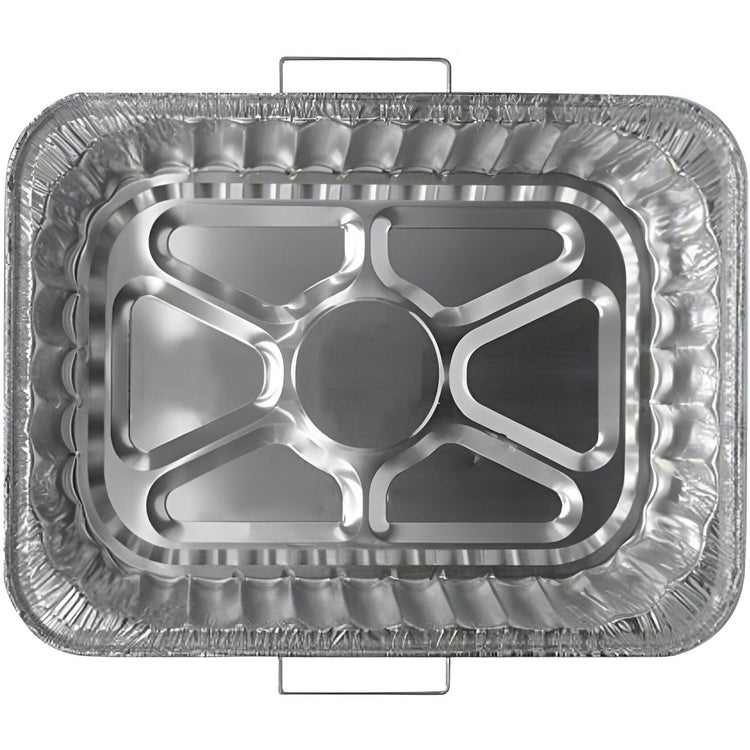 HFA - Large Aluminum Oblong Rack Roaster with Handle, 50/Cs - 2371-50