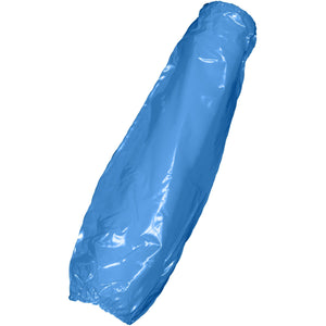 RONCO - 18 " Blue Polyethylene Plastic Sleeves, 100/bg - 33-523